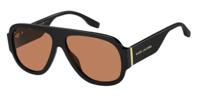 Marc Jacobs Marc 843/s 8lz/w7 Men's Sunglasses Black Size 59 In Multi