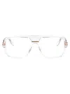 Marc Jacobs Crystal Acetate Glasses In Transparent