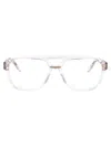 Marc Jacobs Crystal Acetate Glasses In Metallic