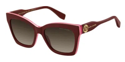 Marc Jacobs Marc 853/s Dhv/ha Occhiali Da Sole Borgogna Per Donna