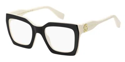 Marc Jacobs Marc 855 80s Women's Glasses Black Size 50 - Free Lenses - Blue Light Block Available In Red