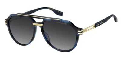 Marc Jacobs Marc 876/s 38i/9o Occhiali Da Sole Blu Per Uomo