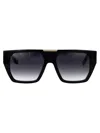 Marc Jacobs Black Acetate Sunglasses In Black