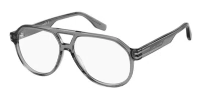 Marc Jacobs Marc 880 Kb7 Men's Glasses Clear Size 57 - Free Lenses - Blue Light Block Available In Gray