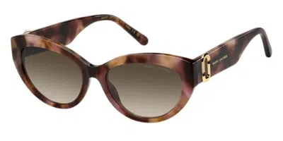 Marc Jacobs Marc 883/s 0b0/ha Women's Sunglasses  Size 54 In Orange
