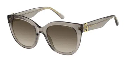 Marc Jacobs Marc 885/s 3y5/ha Women's Sunglasses Brown Size 54 In Gray