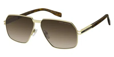 Marc Jacobs Marc 906/s 8so/ha Occhiali Da Sole Per Uomo In Gold