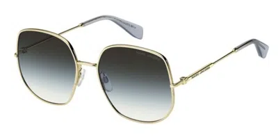 Marc Jacobs Marc 916/s Lks/ib Women's Sunglasses  Size 59 In Gold