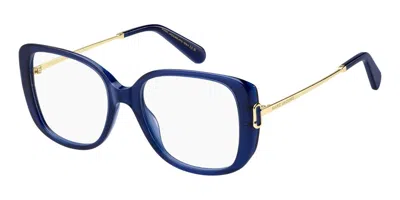 Marc Jacobs Marc 921 Women's Glasses, Blue, Size 54 In Shiny Blue