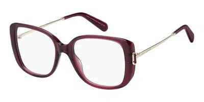 Marc Jacobs Marc 921 Women's Glasses, Burgundy, Size 54 In Shiny Burgundy