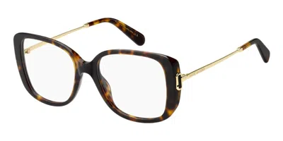 Marc Jacobs Marc 921 Women's Glasses, Tortoiseshell, Size 54 In Dark Tortoise