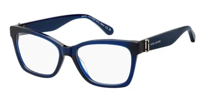 Marc Jacobs Marc 928 Women's Glasses, Blue, Size 53 In Shiny Blue