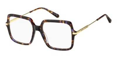 Marc Jacobs Marc 941 Women's Glasses, Tortoiseshell, Size 53 In Brown Purple Tortoise