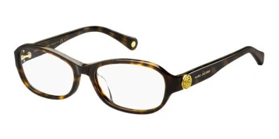 Marc Jacobs Marc 94/f Asian Fit 086 Women's Glasses Tortoiseshell Size 53 - Free Lenses - Blue Light Block Avail