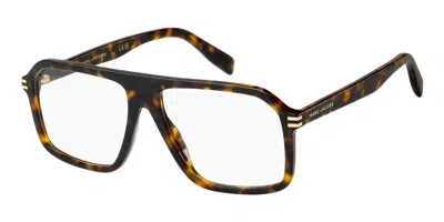 Marc Jacobs Marc 951 Men's Glasses, Tortoiseshell, Size 57 In Dark Tortoise