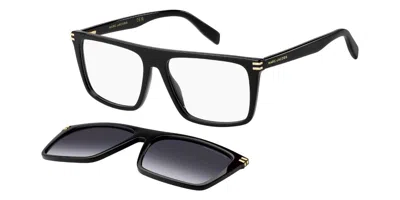 Marc Jacobs Marc 952/c With Clip-on Men's Glasses, Black, Size 57
