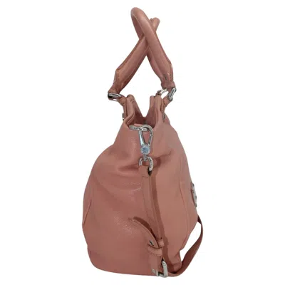 Pre-owned Marc Jacobs Marc By  Classic Q Francesca Shoulder Bag In Hazelnut Leather In Brown
