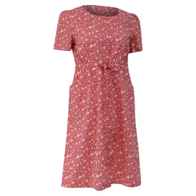 Pre-owned Marc Jacobs Marc By  Floral Mini Dress In Pink Cotton