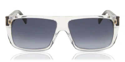 Marc Jacobs Marc Icon 096/s Mng/9o Men's Sunglasses Clear Size 57 In Transparent