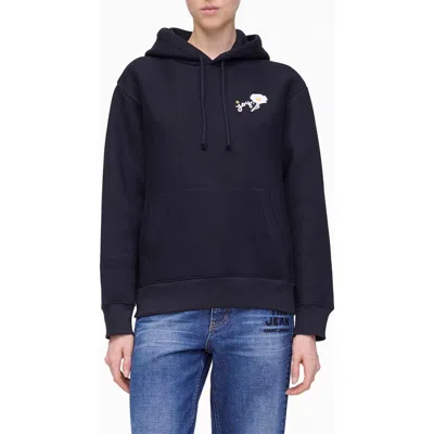Marc Jacobs Marc Is Joy Daisy Graphic Hoodie In Blue