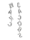 Marc Jacobs Balloon Earrings In Metallic