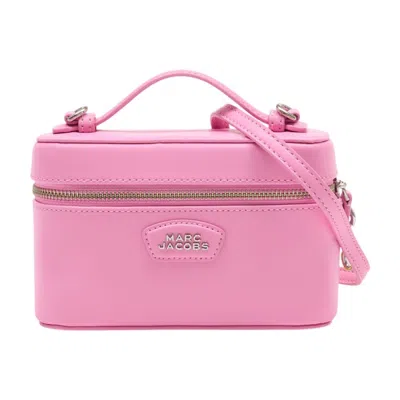 Marc Jacobs Everyday Leather Vanity Bag In Pink