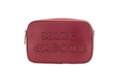 Marc Jacobs Flash Pomegranate Smooth Leather Embossed Camera Crossbody Bag Women's Purse In Gold