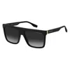 Marc Jacobs Black Metal Sunglasses In Black