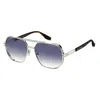 Marc Jacobs Geometric-frame Sunglasses In Blue
