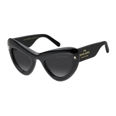 Marc Jacobs 798s Cat-eye Sunglasses In Black