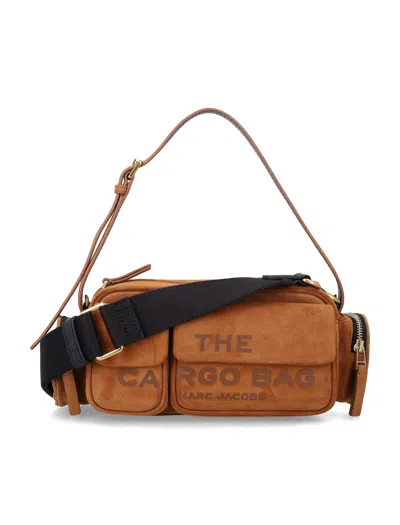 MARC JACOBS MARC JACOBS MARC JACOBS THE CARGO SUEDE SHOULDER BAG