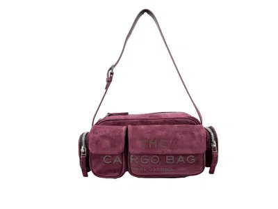Marc Jacobs The Cargo Suede Shoulder Women's Bag In Silver