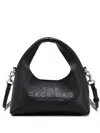 Marc Jacobs The Micro Crossbody Sack Bag In Full-grain Leather In Black