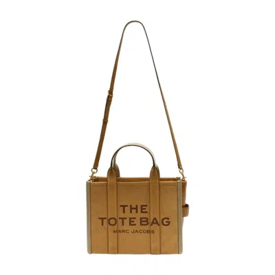 Marc Jacobs The Suede Medium Tote Bag In Brown