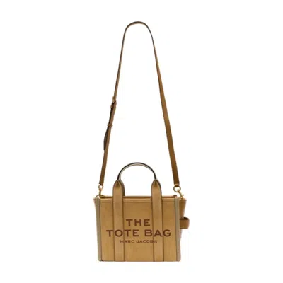 Marc Jacobs The Suede Small Tote Bag In Brown