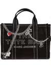 Marc Jacobs The Medium Tote Canvas Tote In Black