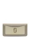 Marc Jacobs Two-tone Leather Wallet In Neutral