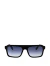 Marc Jacobs Marc Rectangle-frame Sunglasses In Blue