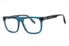 Marc Jacobs Marc720 Rectangular Acetate Eyeglasses In Blue