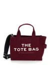 Marc Jacobs Maroon The Canvas Small Tote Bag In Maroon