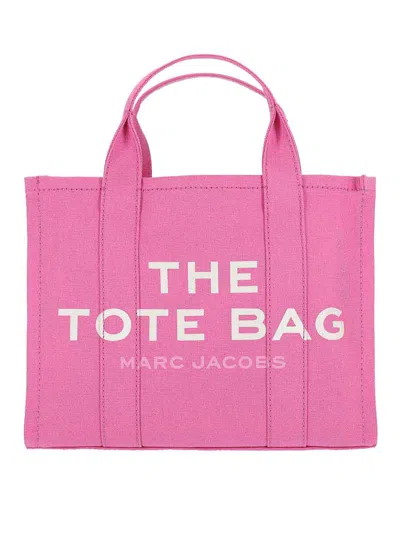 Marc Jacobs Media Tote Bag In Nude