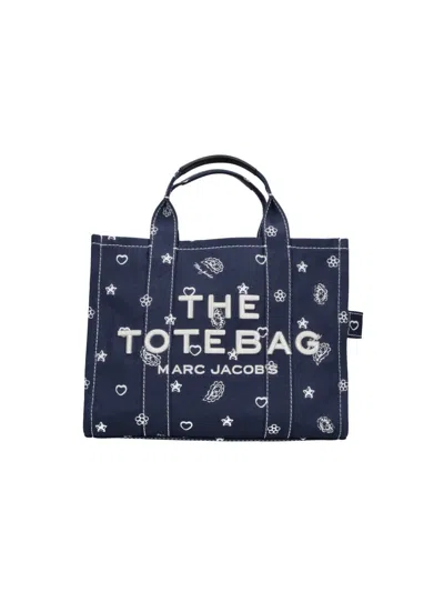 Marc Jacobs Medium Bag "the Tote Bag" In Blue