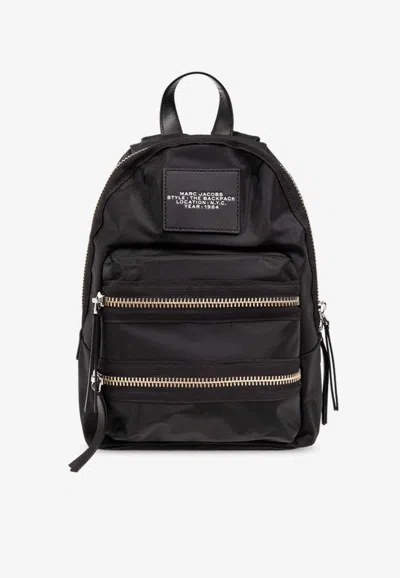Marc Jacobs Medium Biker Backpack In Black