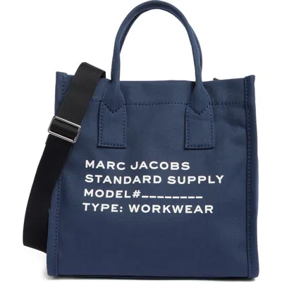Marc Jacobs Medium Canvas Standard Supply Tote In Blue
