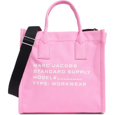 Marc Jacobs Medium Canvas Standard Supply Tote In Pink
