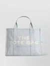 Marc Jacobs Tote Medium Bag In Light Blue Canvas