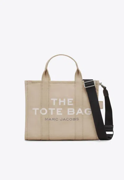 Marc Jacobs Medium Canvas Tote Bag In Beige