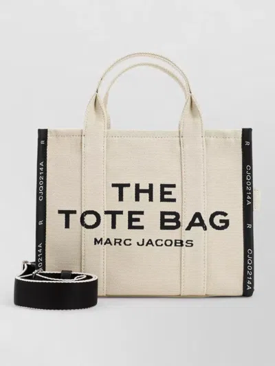 Marc Jacobs Medium Canvas Tote Bag Logo Strap