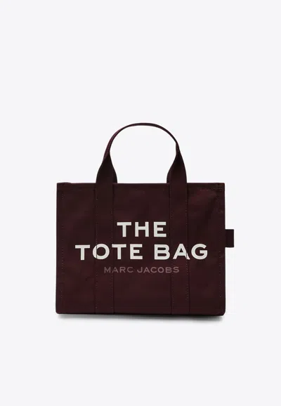 Marc Jacobs Medium Canvas Tote Bag In Purple