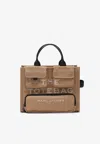 Marc Jacobs Medium Cargo Canvas Tote Bag In Sand
